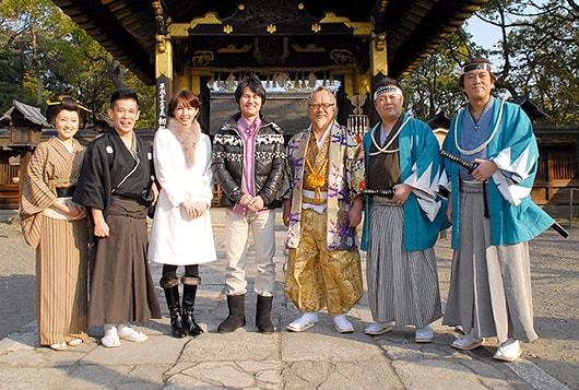 ダスキンスペシャル「～MOTTAINAIは京に学べ～ 京都びっくり幕末ツアー」の出演者写真