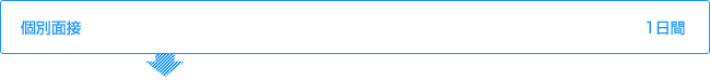 個別面接　1日間