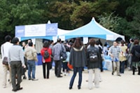 大阪城公園のゴミ拾い活動2