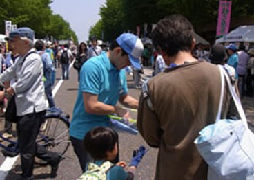 「2013tvk 秋じゃないけど収穫祭」 横浜市　日本大通り周辺