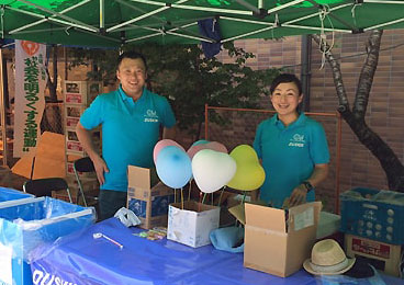 「ひのきの里の夏まつり」 木曽郡　上松駅周辺