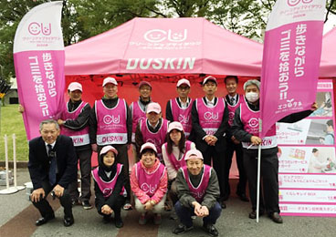 「ピンクリボンウォークIN戸田市」 戸田市　ウォークルート周辺