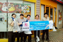 秋田県での当日の様子