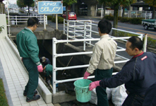 岡山県での当日の様子