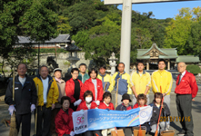 愛媛県での当日の様子