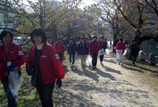 大分県での当日の様子