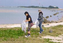 沖縄県での当日の様子