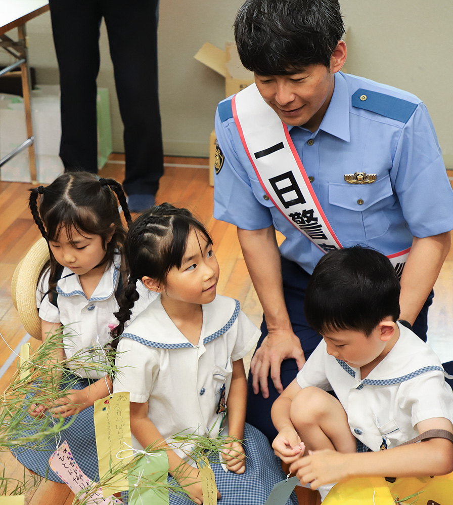 防犯イベントの様子