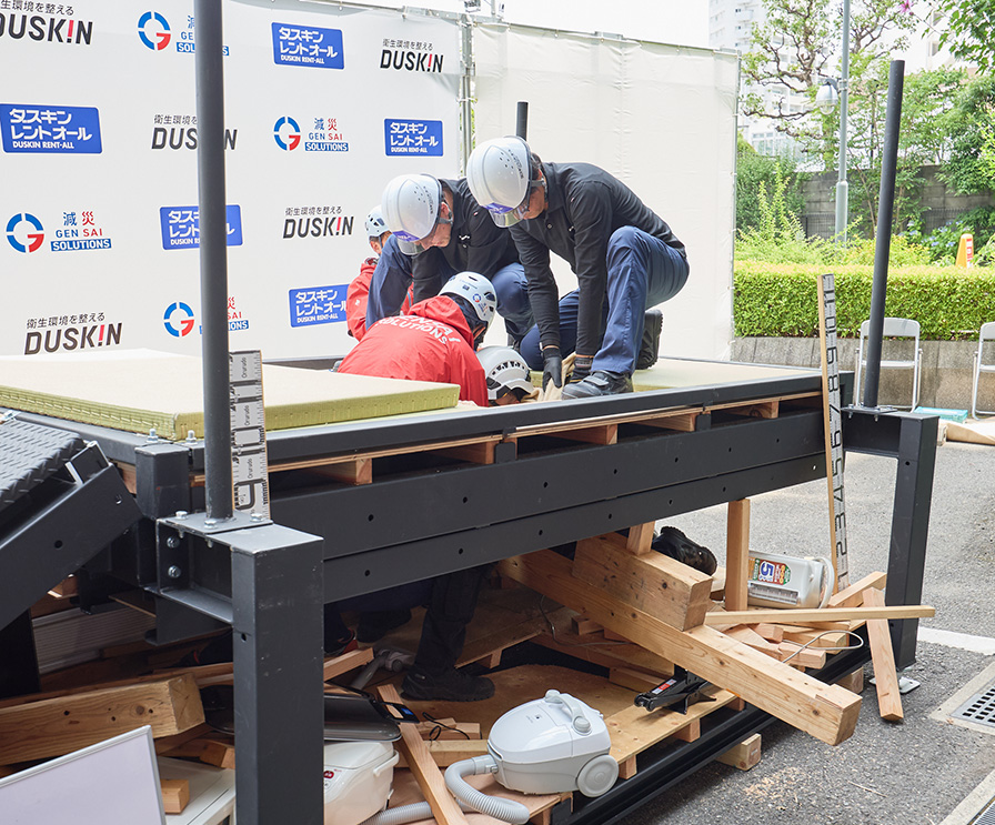 防犯イベントの様子